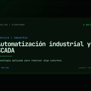 Automatización industrial y SCADA